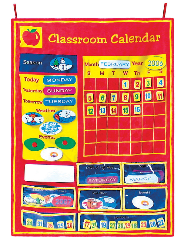Get Ready Kids Manipulative Classroom Calendar Wall & Desk Calendars
