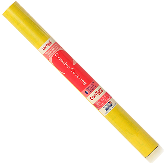 Con-tact® Contact Adhesive Roll Ylw 18x20ft