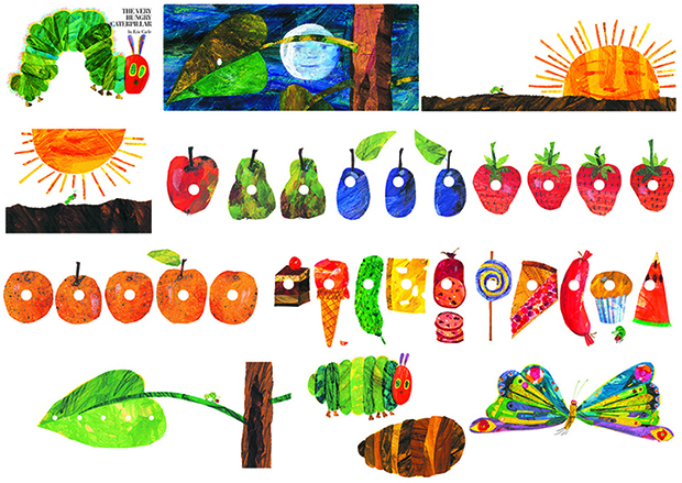 Little Folks Visuals Eric Carle The Very Hungry Caterpillar