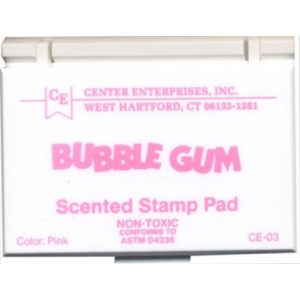 Center Enterprise CE003 Bubble Gum Scented Stamp Pad Pink Center Enterprises Inc.